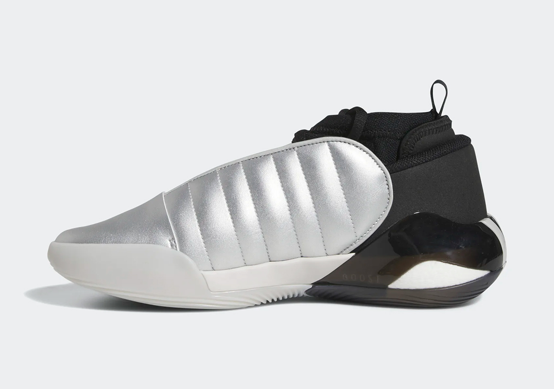 Giày adidas Harden Vol 7 nhận được một chiếc áo khoác bạc ánh kim lung linh - 4