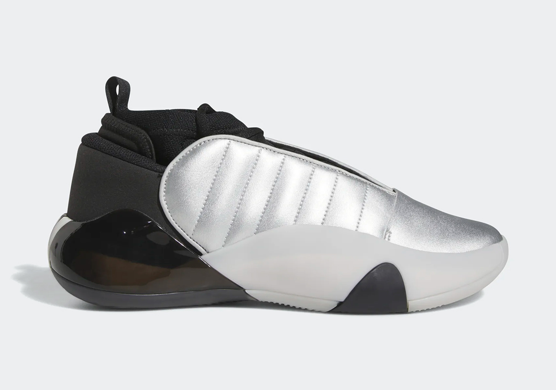 Giày adidas Harden Vol 7 nhận được một chiếc áo khoác bạc ánh kim lung linh - 5