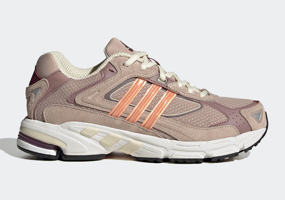 Giày adidas Response CL phiên bản mới với gam màu tan, mauve và cam - 1