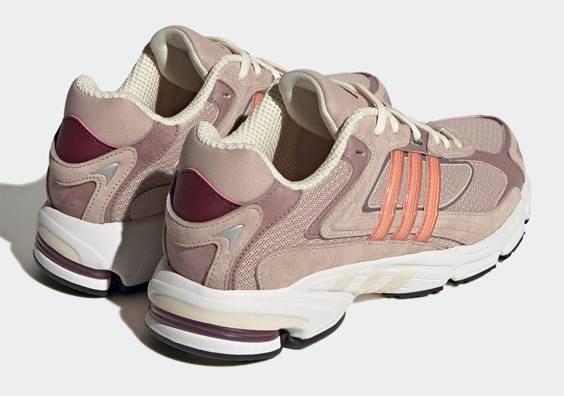 Giày adidas Response CL phiên bản mới với gam màu tan, mauve và cam - 3