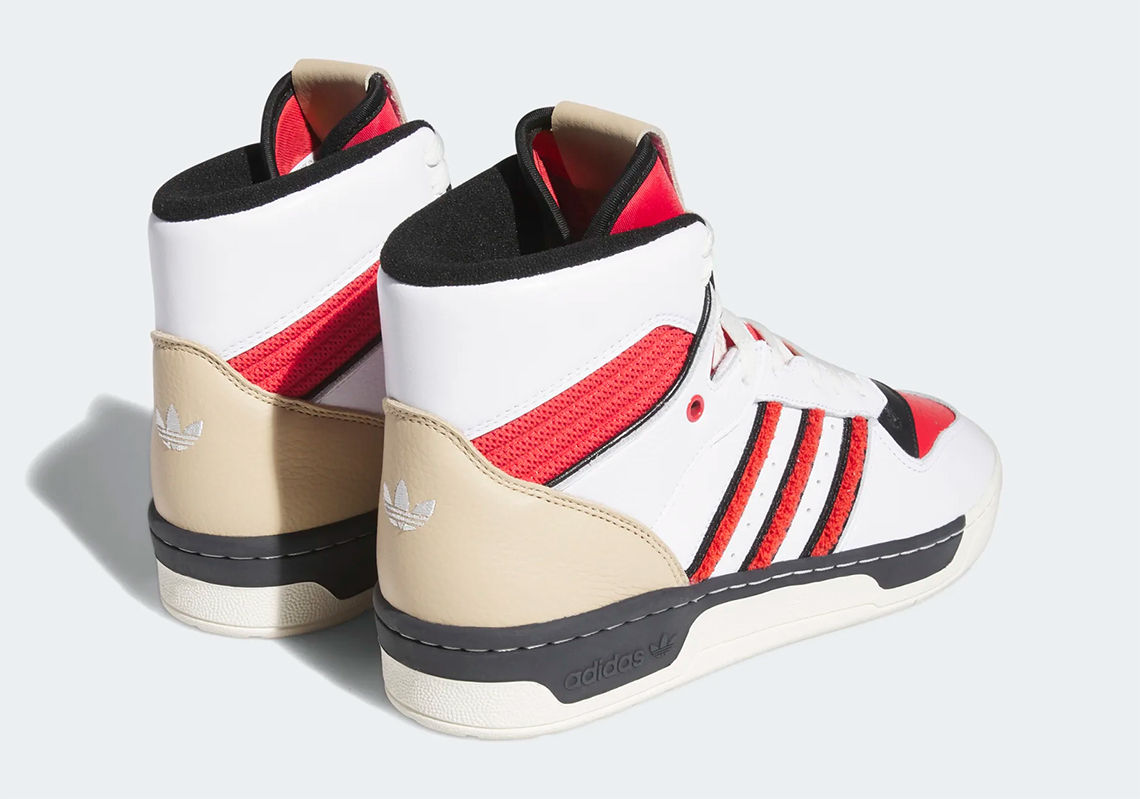 Giày adidas Rivalry Hi phiên bản mới kết hợp màu Chicago - 4