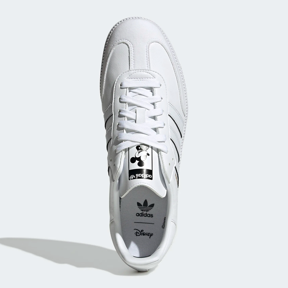 Giày adidas Samba Vegan Mickey và Minnie Mouse của Disney kỷ niệm 100 năm thành lập bằng vật liệu thân thiện động vật. - 6