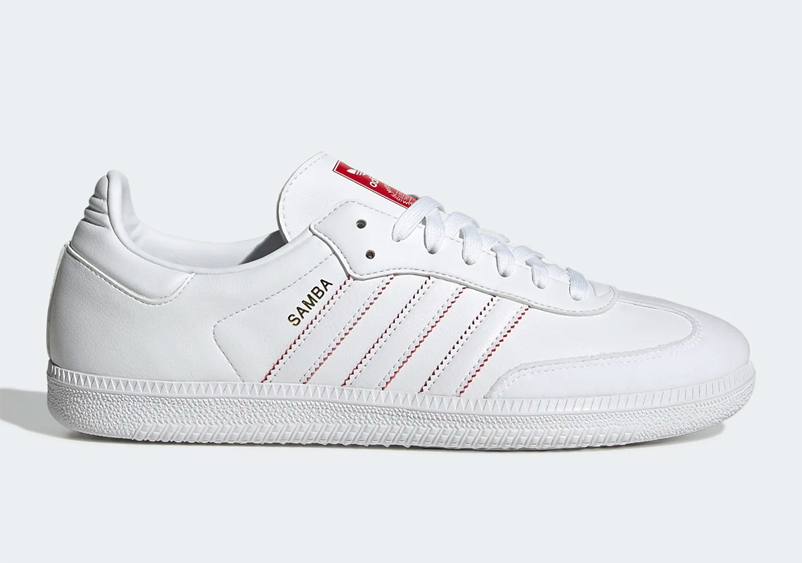 Giày adidas Samba Vegan Mickey và Minnie Mouse của Disney kỷ niệm 100 năm thành lập bằng vật liệu thân thiện động vật. - 8