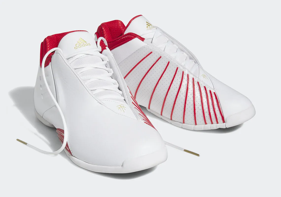 Giày adidas T-Mac 3 Restomod độc đáo với màu sắc Houston Rockets