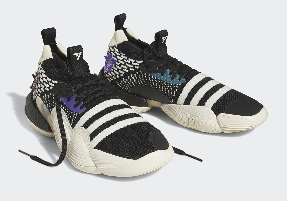 Giày adidas Trae Young 2 phiên bản hoa tươi chào đón mùa xuân - 2