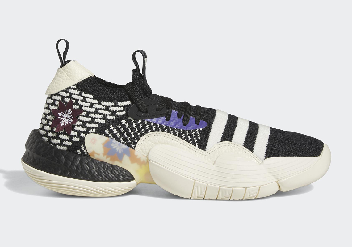 Giày adidas Trae Young 2 phiên bản hoa tươi chào đón mùa xuân - 4