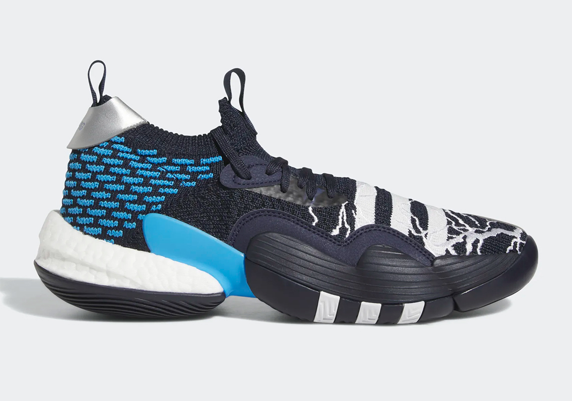 Giày adidas Trae Young 2 sáng tạo với đường chạy sét - 3
