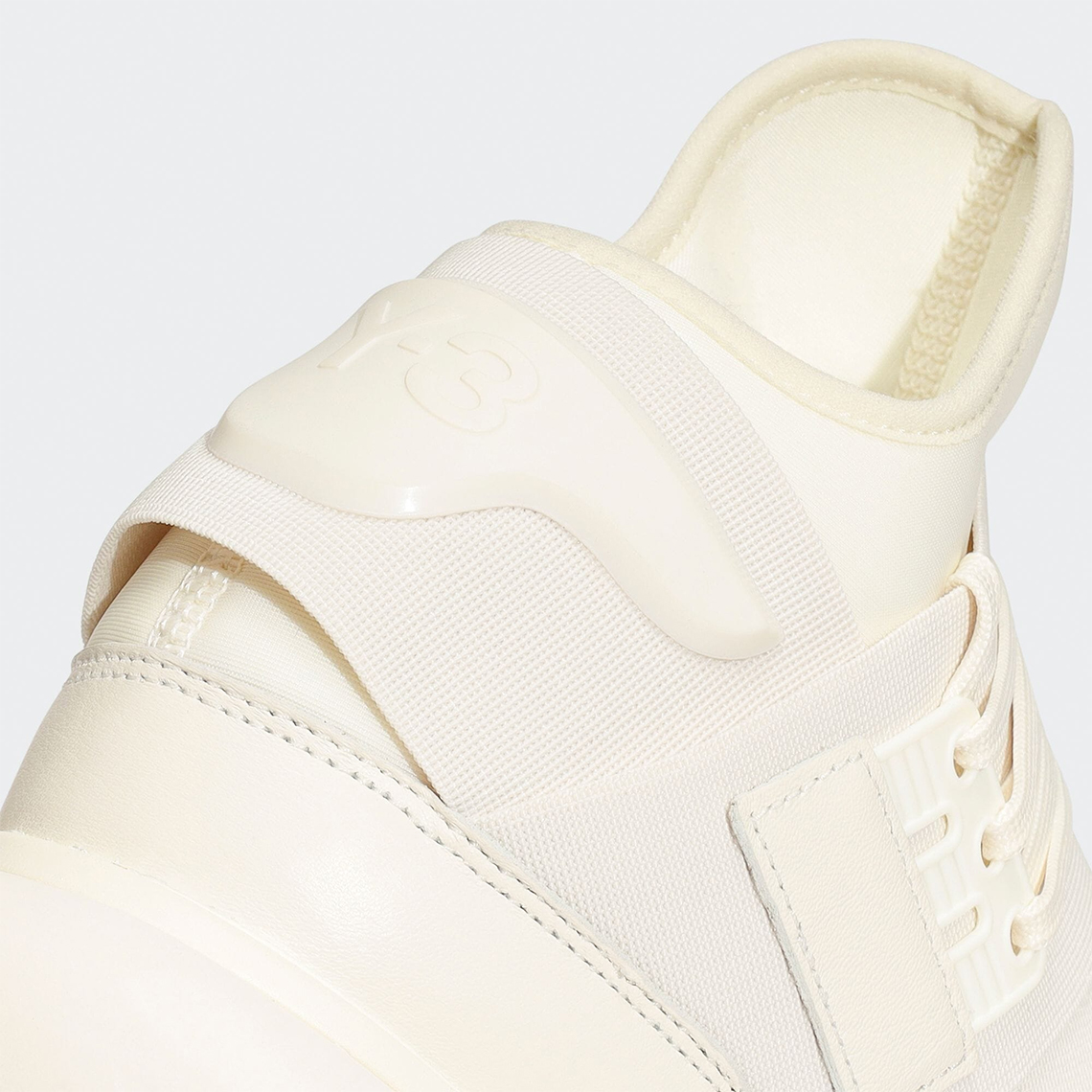 Giày adidas Y-3 Qasa High Off-White - Thiết kế một màu trắng sữa mới nhất - 9