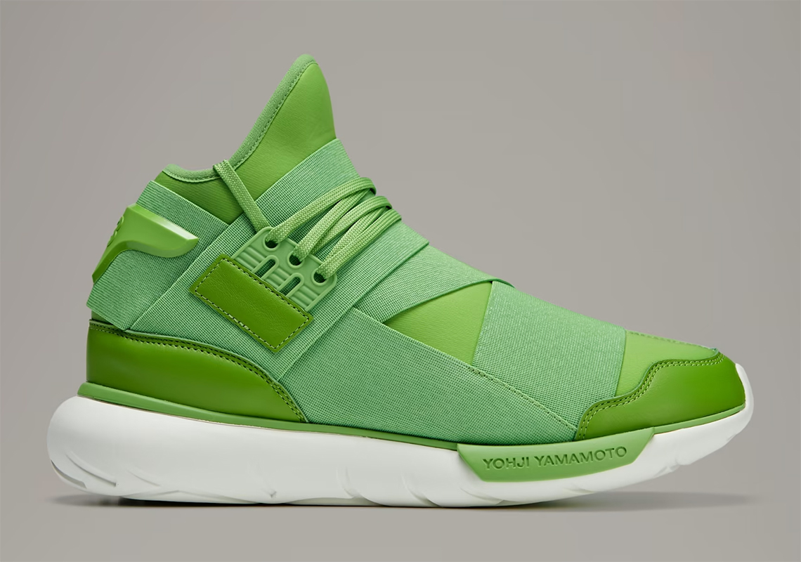 Giày adidas Y-3 Qasa 'Team Rave Green': Sắc Màu Sôi Động Cho Mùa Thu - 1