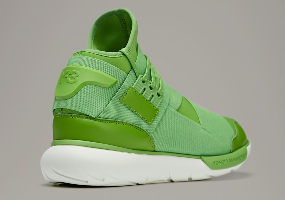 Giày adidas Y-3 Qasa 'Team Rave Green': Sắc Màu Sôi Động Cho Mùa Thu - 3