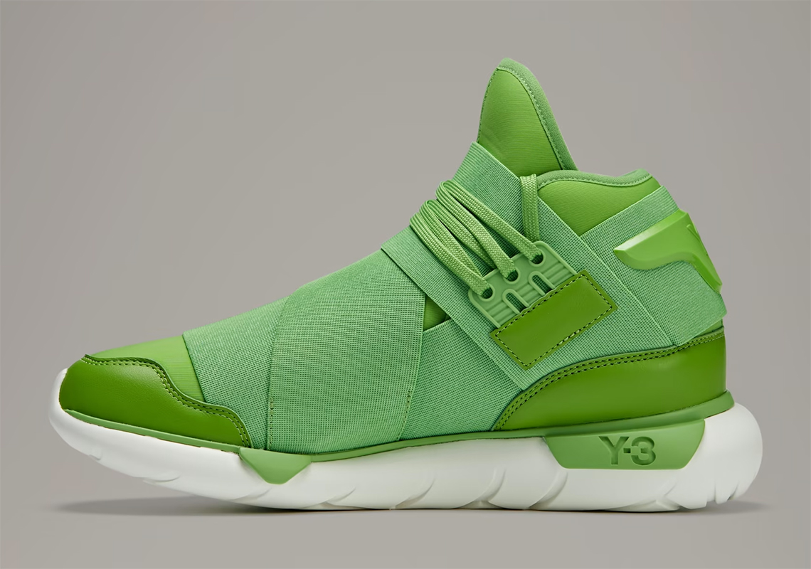Giày adidas Y-3 Qasa 'Team Rave Green': Sắc Màu Sôi Động Cho Mùa Thu - 4