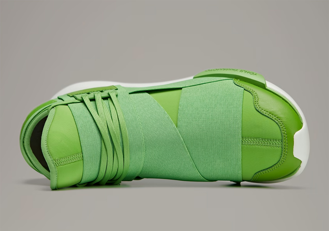 Giày adidas Y-3 Qasa 'Team Rave Green': Sắc Màu Sôi Động Cho Mùa Thu - 5
