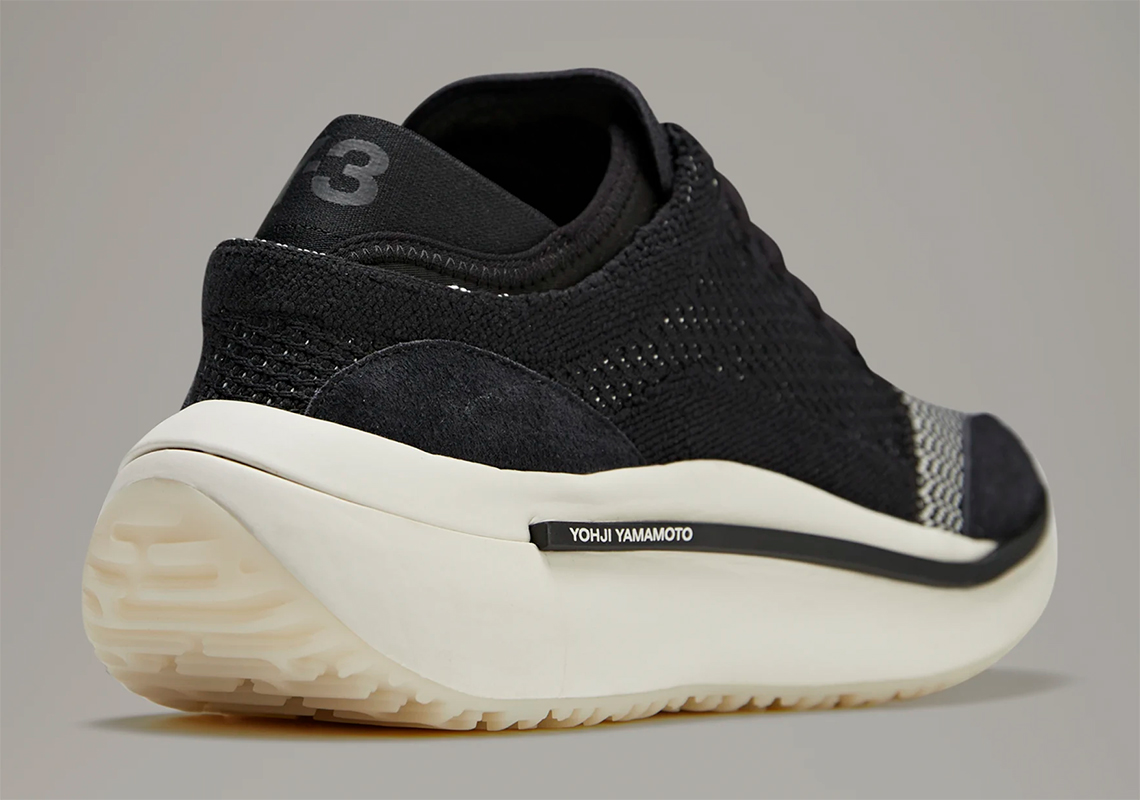 Giày adidas Y-3 Qisan Knit Black/White ra mắt với thiết kế đơn giản - 6