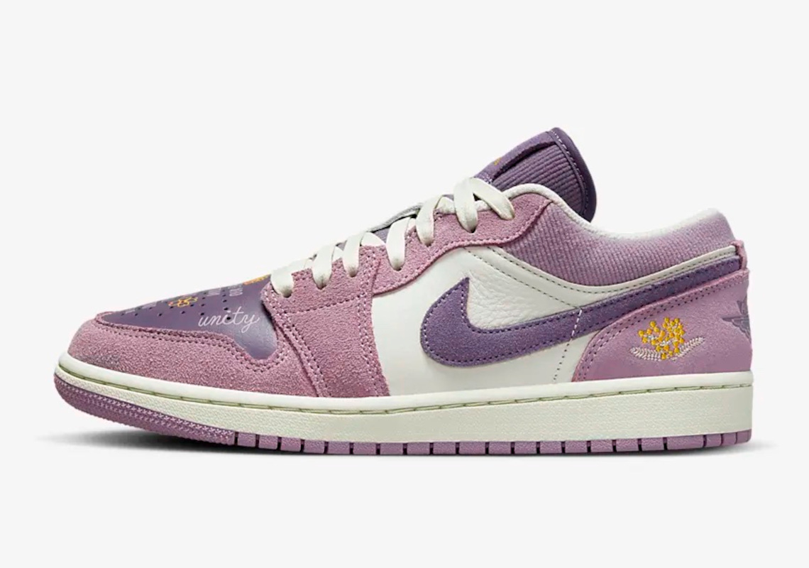 Giày Air Jordan 1 Low Amethyst Wave - Nike kỷ niệm Ngày Quốc tế Phụ nữ - 2