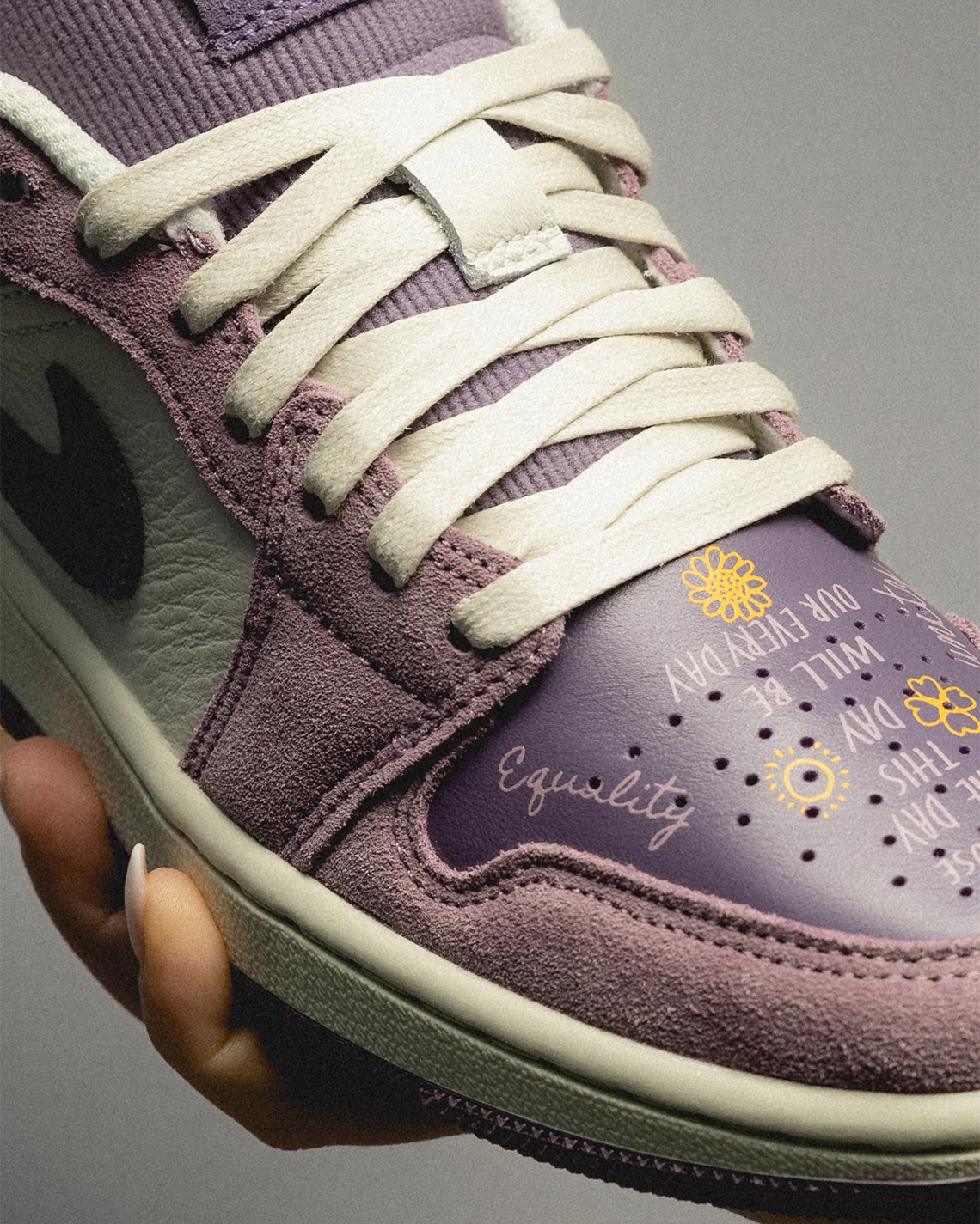 Giày Air Jordan 1 Low Amethyst Wave - Nike kỷ niệm Ngày Quốc tế Phụ nữ - 3