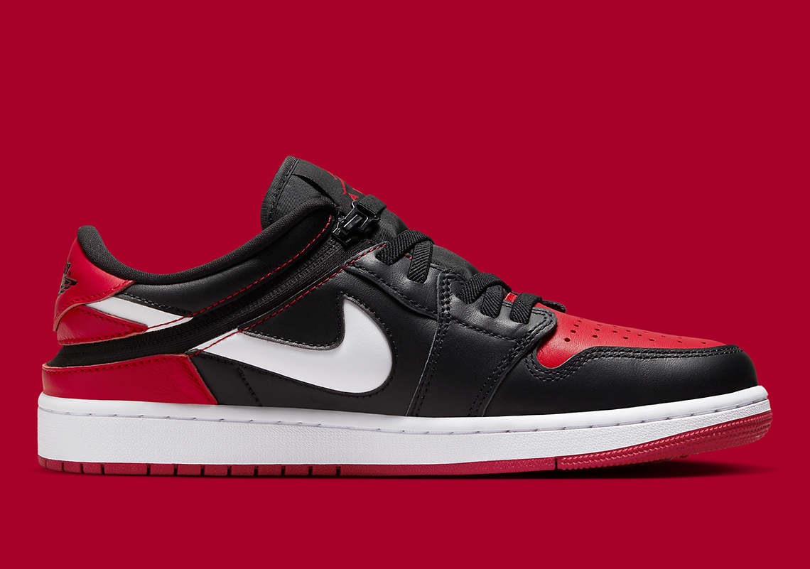 Giày Air Jordan 1 Low FlyEase trình làng với gam màu Bred đậm chất cổ điển - 3
