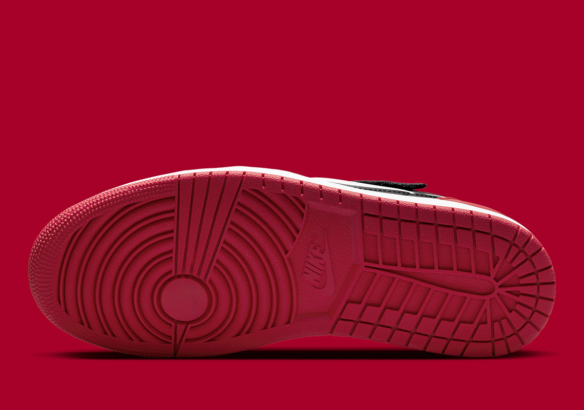 Giày Air Jordan 1 Low FlyEase trình làng với gam màu Bred đậm chất cổ điển - 6