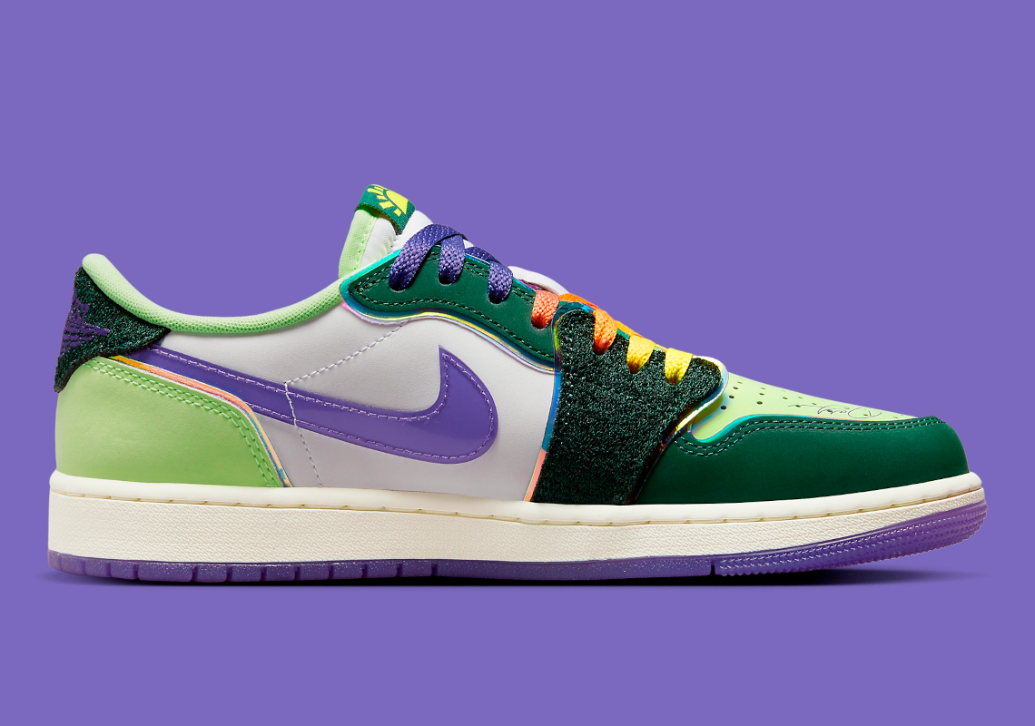 Giày Air Jordan 1 Low OG Doernbecher của Riddhi Mahajan toả sáng tích cực - 3