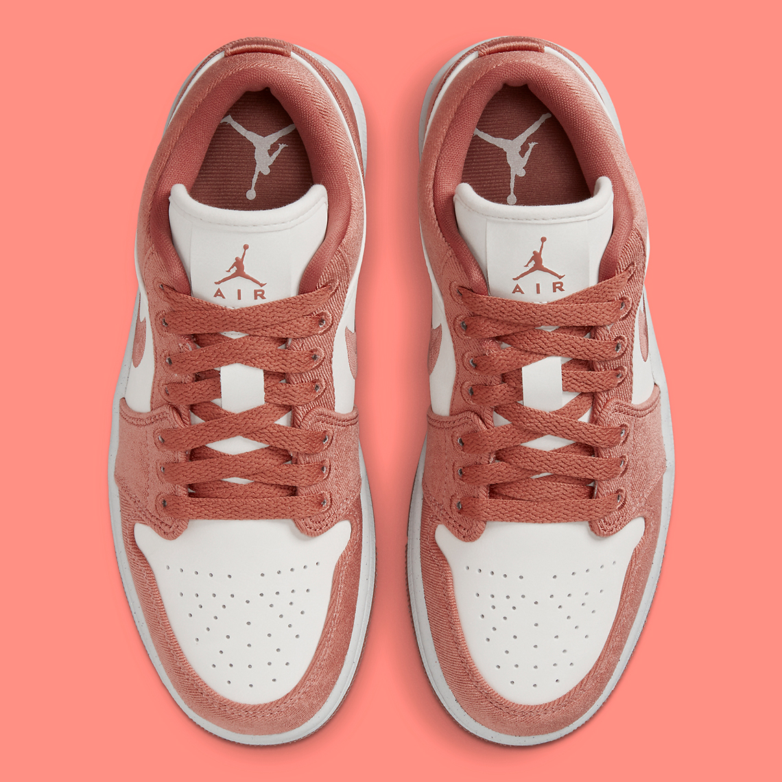 Giày Air Jordan 1 Low SE Peach Canvas ra mắt cho mùa xuân - 4