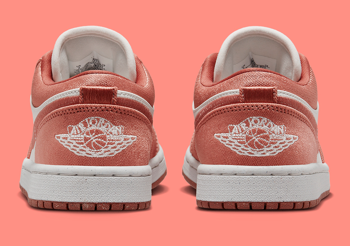 Giày Air Jordan 1 Low SE Peach Canvas ra mắt cho mùa xuân - 5