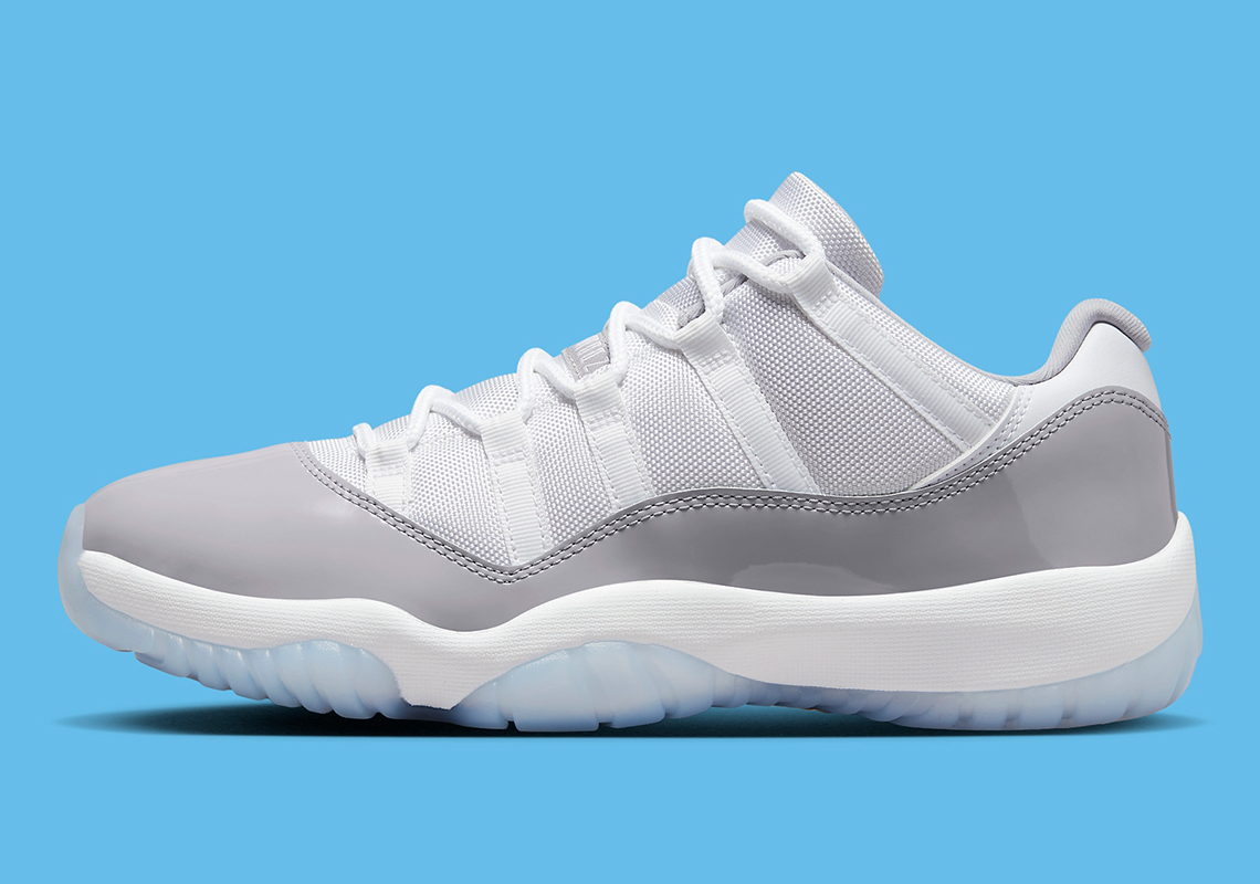 Giày Air Jordan 11 Low Cool Grey trình làng ở hình ảnh chính thức - 2