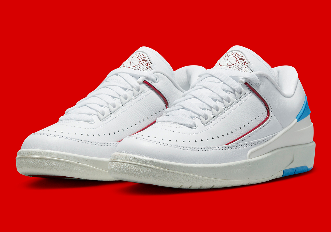 Giày Air Jordan 2 Low UNC To CHI phiên bản nữ ra mắt với hình ảnh chính thức - 2
