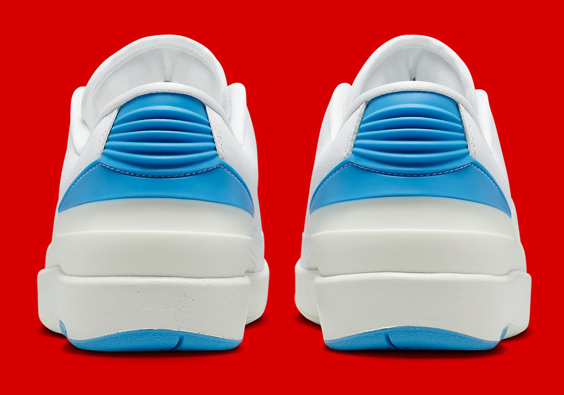 Giày Air Jordan 2 Low UNC To CHI phiên bản nữ ra mắt với hình ảnh chính thức - 5