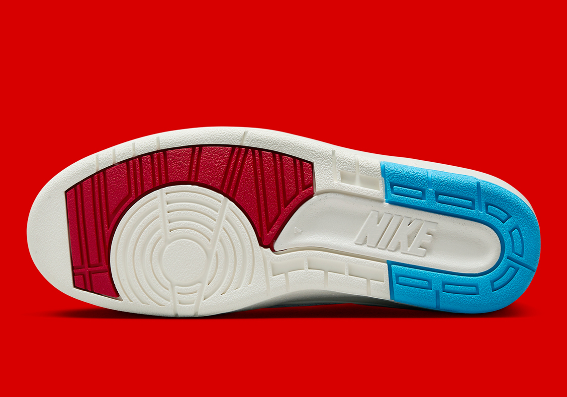 Giày Air Jordan 2 Low UNC To CHI phiên bản nữ ra mắt với hình ảnh chính thức - 6