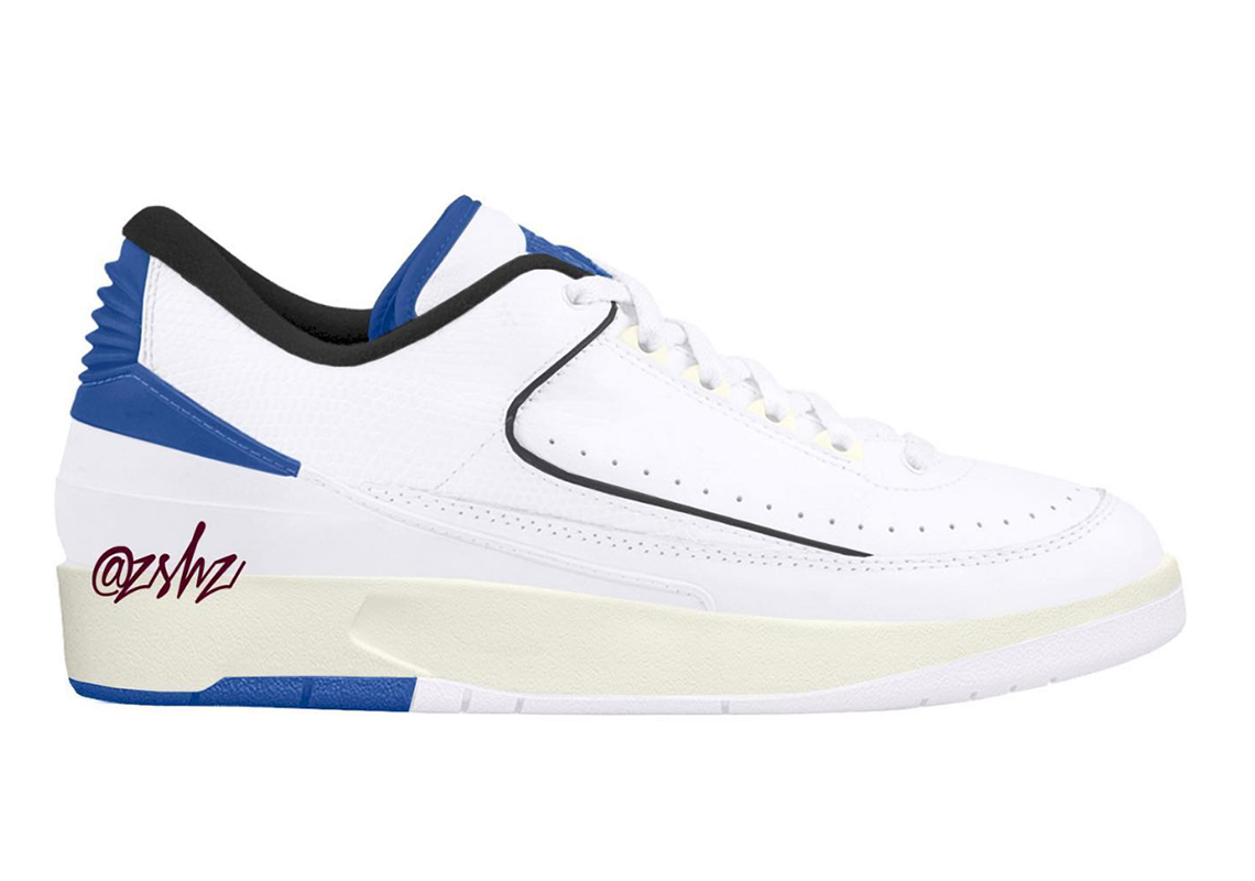 Giày Air Jordan 2 Low Varsity Royal Độc quyền cho phụ nữ sẽ ra mắt vào tháng Tám - 1