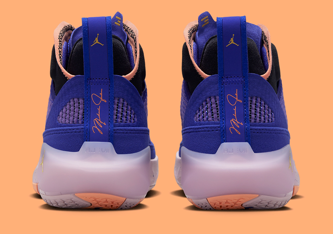 Giày Air Jordan 37 grade school ra mắt với màu sắc Minecraft Lapis - 4