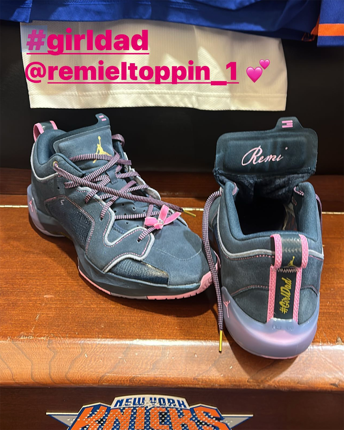 Giày Air Jordan 37 Low Girl Dad PE của Obi Toppin: Sự tôn vinh của một người cha trong bóng rổ NBA. - 2