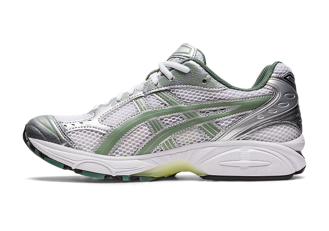 Giày ASICS GEL-Kayano 14 được JJJJound phê duyệt với màu xanh lá cây nhẹ nhàng - 3