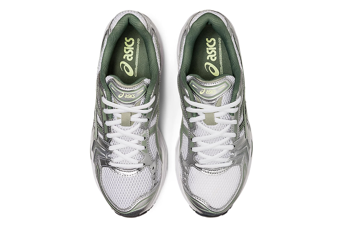 Giày ASICS GEL-Kayano 14 được JJJJound phê duyệt với màu xanh lá cây nhẹ nhàng - 5