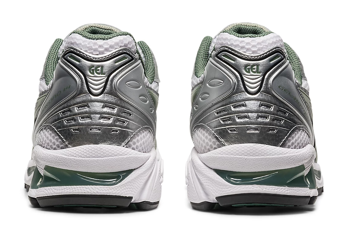 Giày ASICS GEL-Kayano 14 được JJJJound phê duyệt với màu xanh lá cây nhẹ nhàng - 6