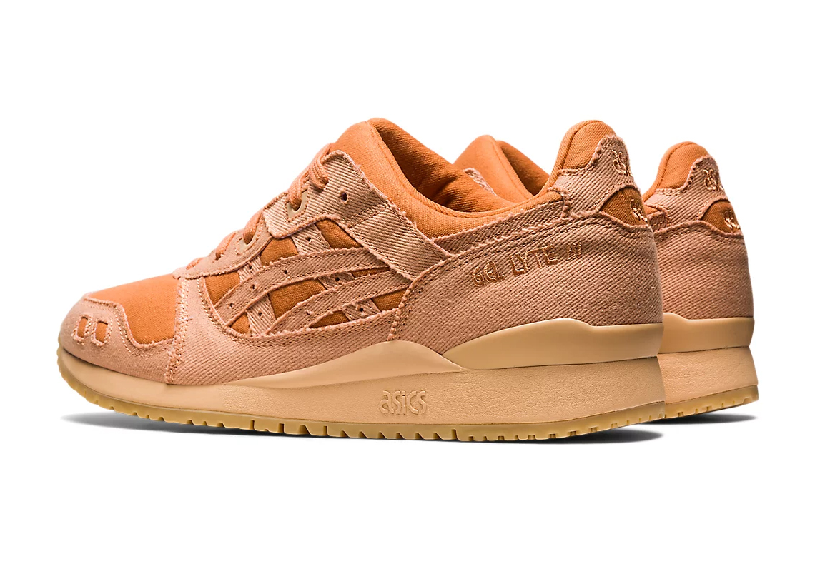Giày ASICS GEL-LYTE III Rooibos - màu nâu trà - từ bộ sưu tập Ocha Zome - 2