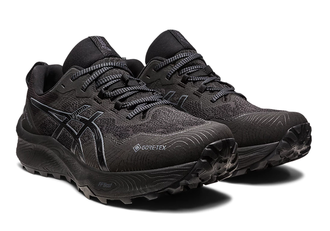 Giày ASICS GEL-TRABUCO 11 GTX ra mắt màu mới Black/Carrier Grey cho những chuyến đi leo núi và đi bộ trên địa hình khắc nghiệt - 1