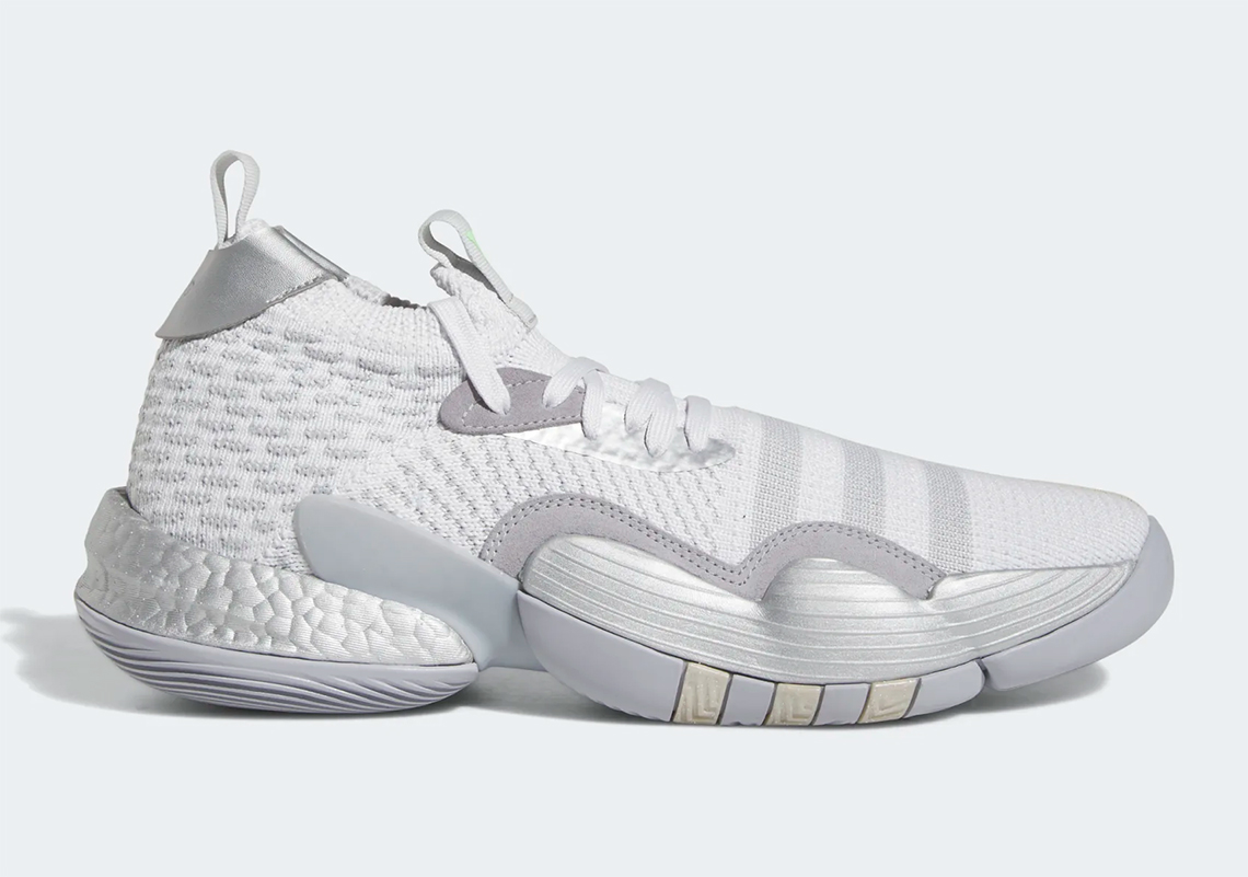 Giày bóng rổ adidas Trae Young 2 ra mắt bản màu mới Halo Silver - 3