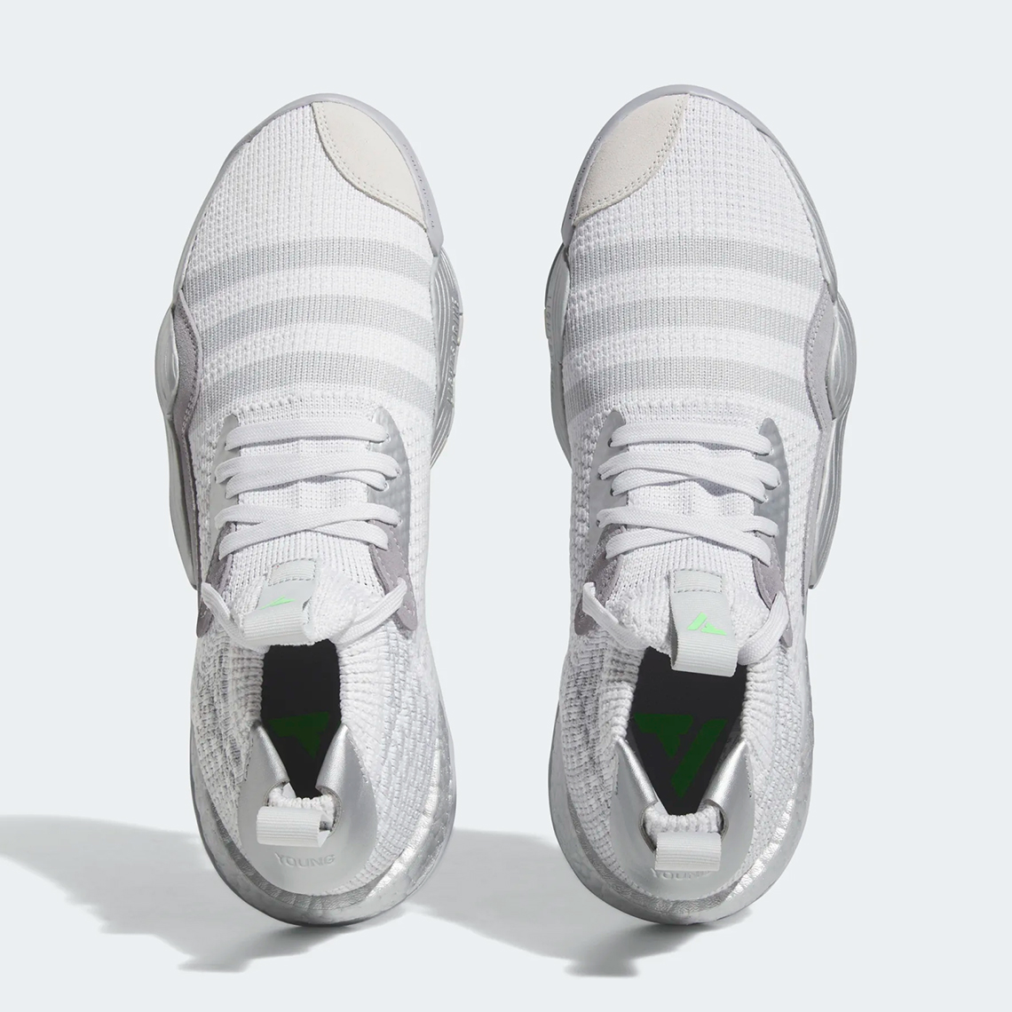 Giày bóng rổ adidas Trae Young 2 ra mắt bản màu mới Halo Silver - 5
