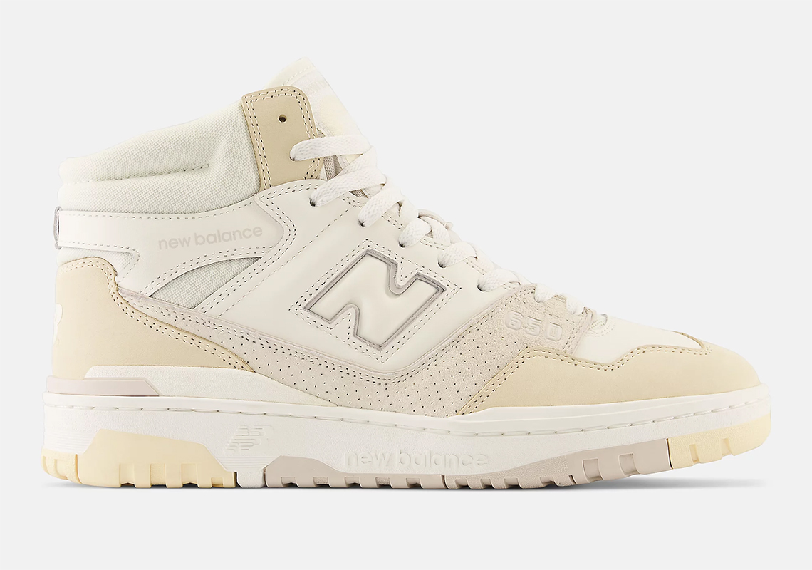 Giày bóng rổ New Balance 650 ra mắt phiên bản màu mùa xuân mới Beige và Macadamia Nut - 1