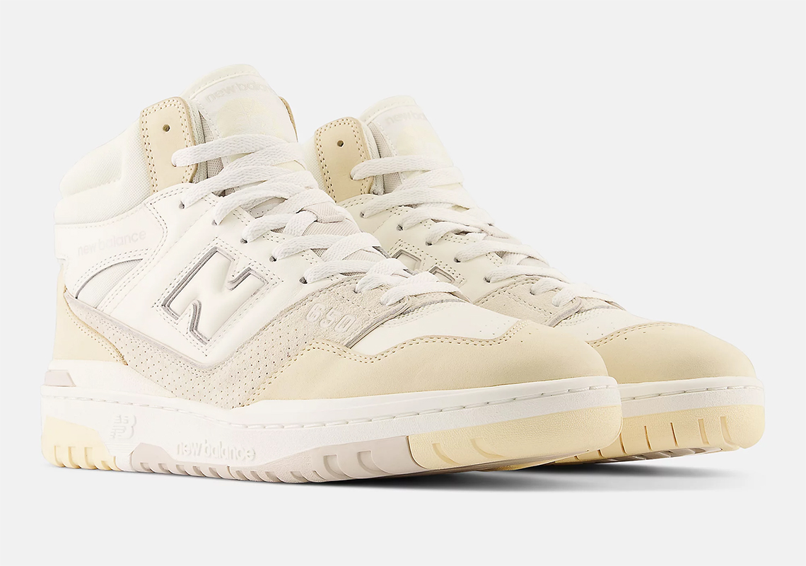 Giày bóng rổ New Balance 650 ra mắt phiên bản màu mùa xuân mới Beige và Macadamia Nut - 2