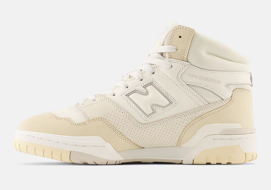 Giày bóng rổ New Balance 650 ra mắt phiên bản màu mùa xuân mới Beige và Macadamia Nut - 3
