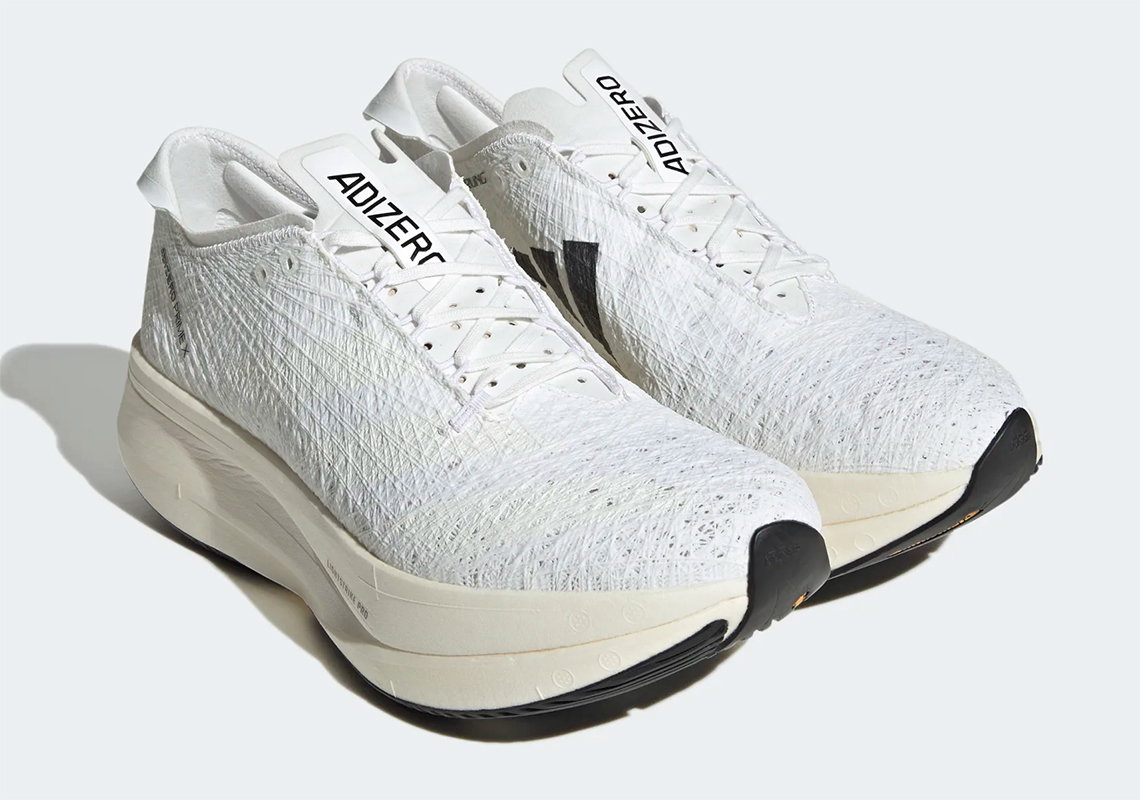 Giày chạy bộ adidas Adizero Prime X Strung Cloud White - Giới thiệu mới nhất - 4