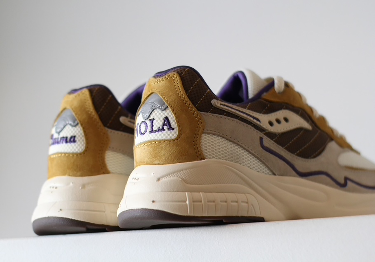 Giày Claima x Saucony 3D GRID Hurricane: Sự Kết Hợp Đặc Biệt Tôn Vinh New Orleans - 2