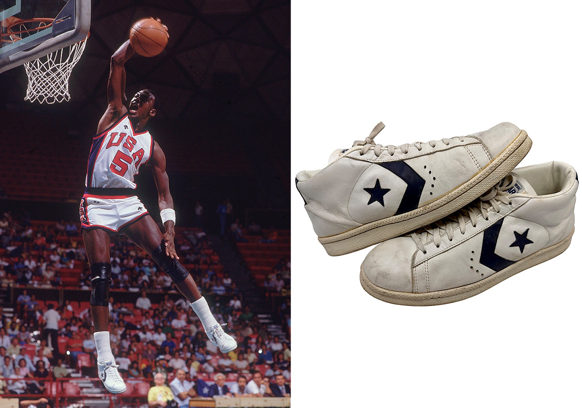 Giày Converse All-Star mà Michael Jordan mặc trong trận đấu quan trọng lên sàn đấu giá - 1