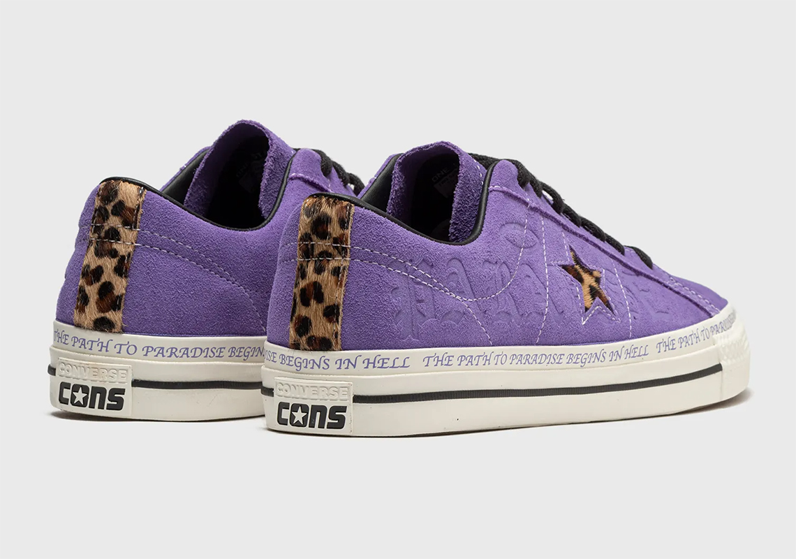 Giày Converse One Star Pro phiên bản Wild Lilac do Sean Pablo thiết kế - 1