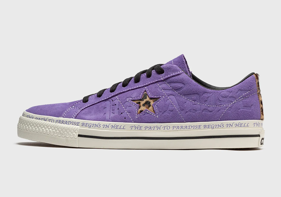 Giày Converse One Star Pro phiên bản Wild Lilac do Sean Pablo thiết kế - 3
