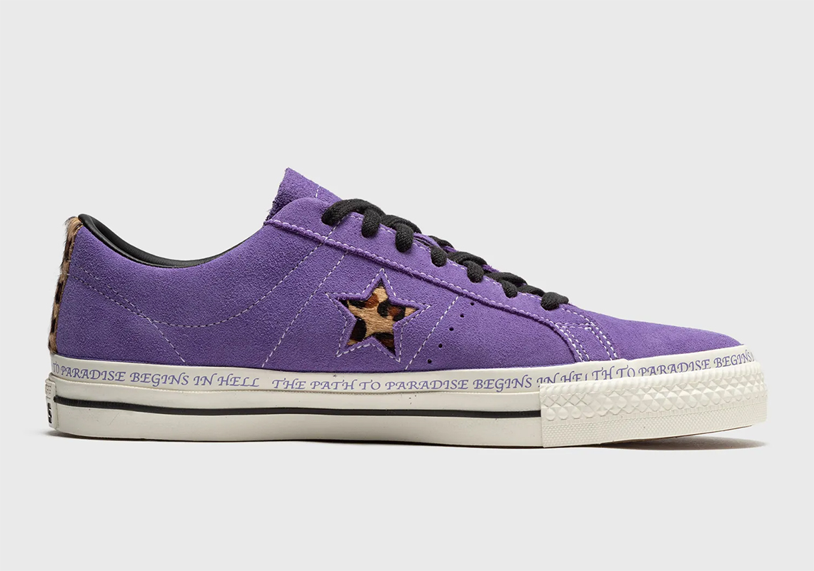 Giày Converse One Star Pro phiên bản Wild Lilac do Sean Pablo thiết kế - 4
