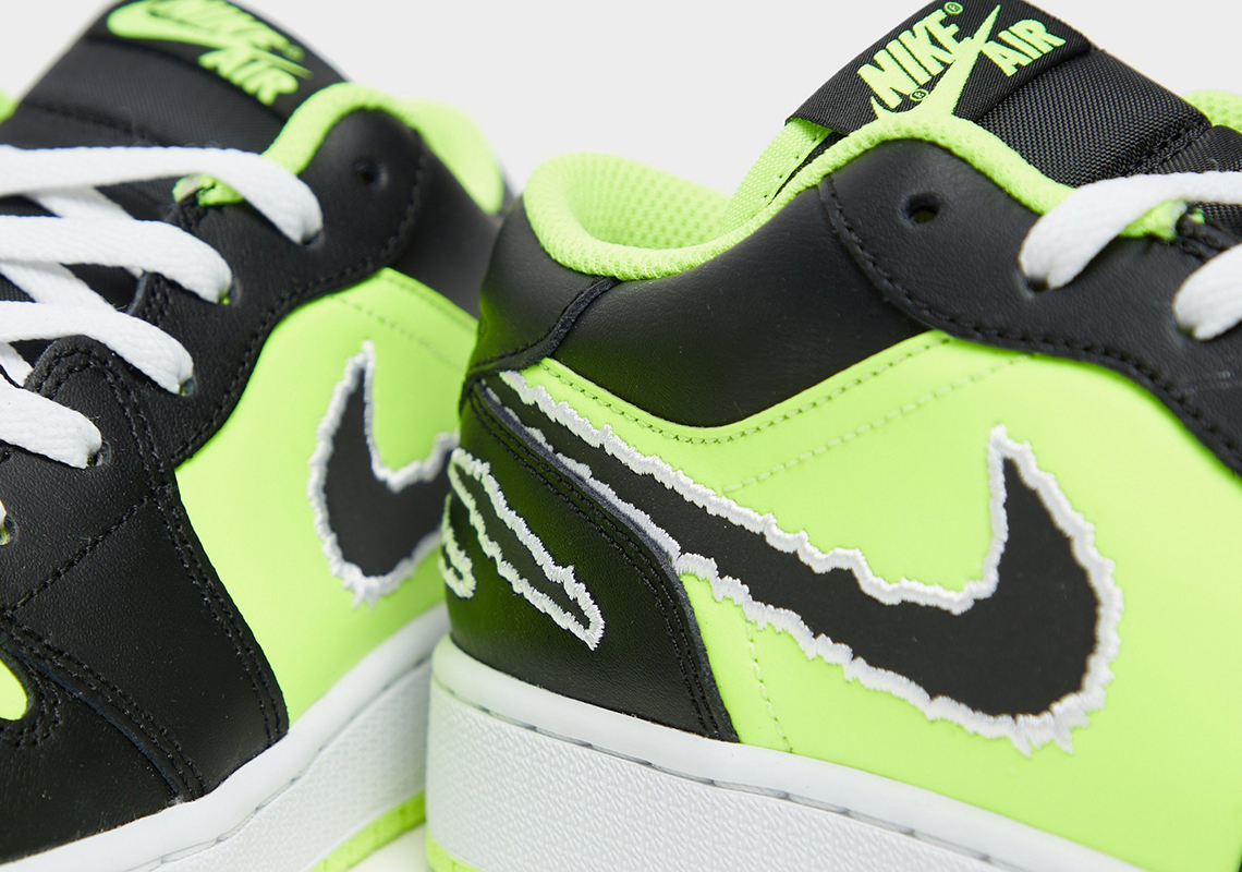 Giày Jordan 1 Low dành cho trẻ em kế thừa biệt danh Black Cat của MJ - 6