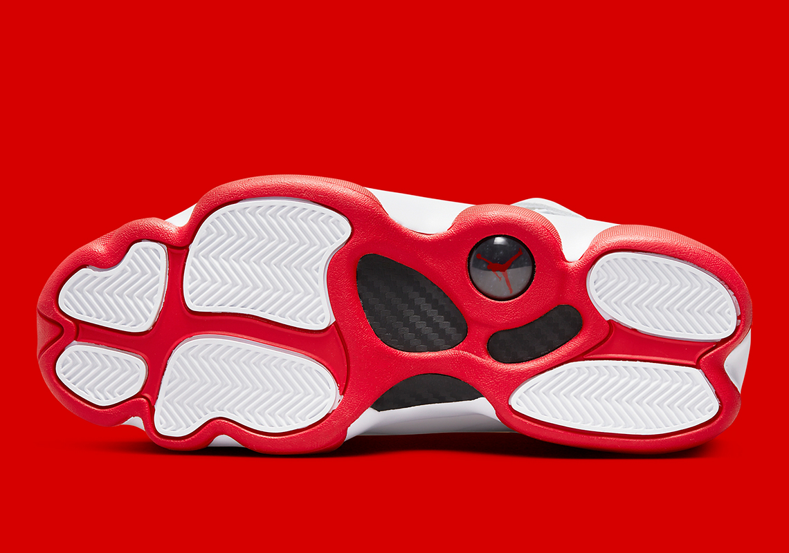 Giày Jordan 6 Rings White/University Red: Sự tôn vinh cho đội Chicago Bulls - 5