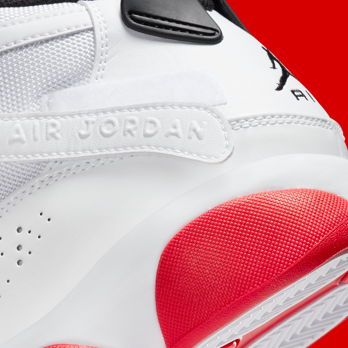 Giày Jordan 6 Rings White/University Red: Sự tôn vinh cho đội Chicago Bulls - 8